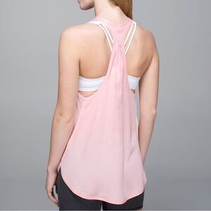 Lululemon Principle Tank Strawberry Milkshake - Size Large